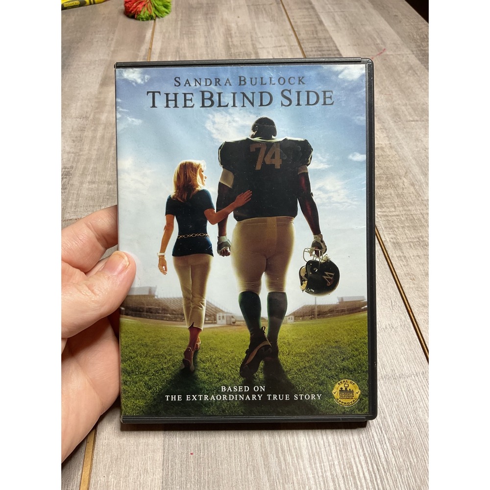 The Blind Side DVD 2009 Sandra Bullock Michael Oher True Story Sports Drama